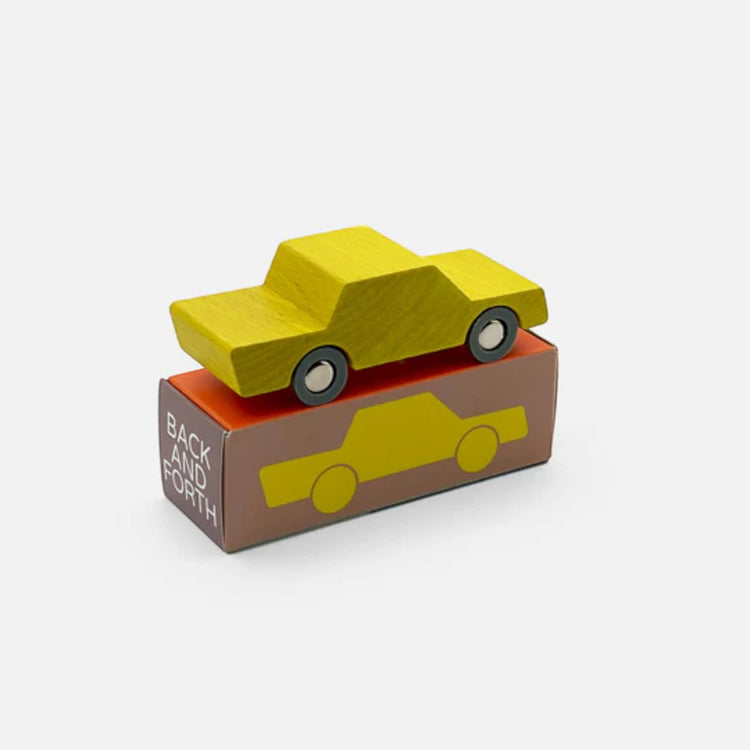 Waytoplay. Back and Forth Car - Yellow