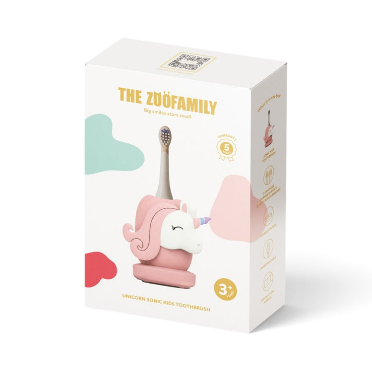 ZOO FAMILY. Sonic Kids Toothbrush - Unicorn