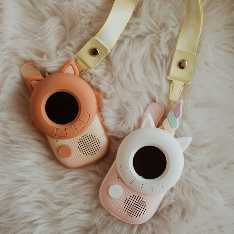 ZOO FAMILY. Σετ walkie talkie Zoo Αλεπού-Μονόκερος