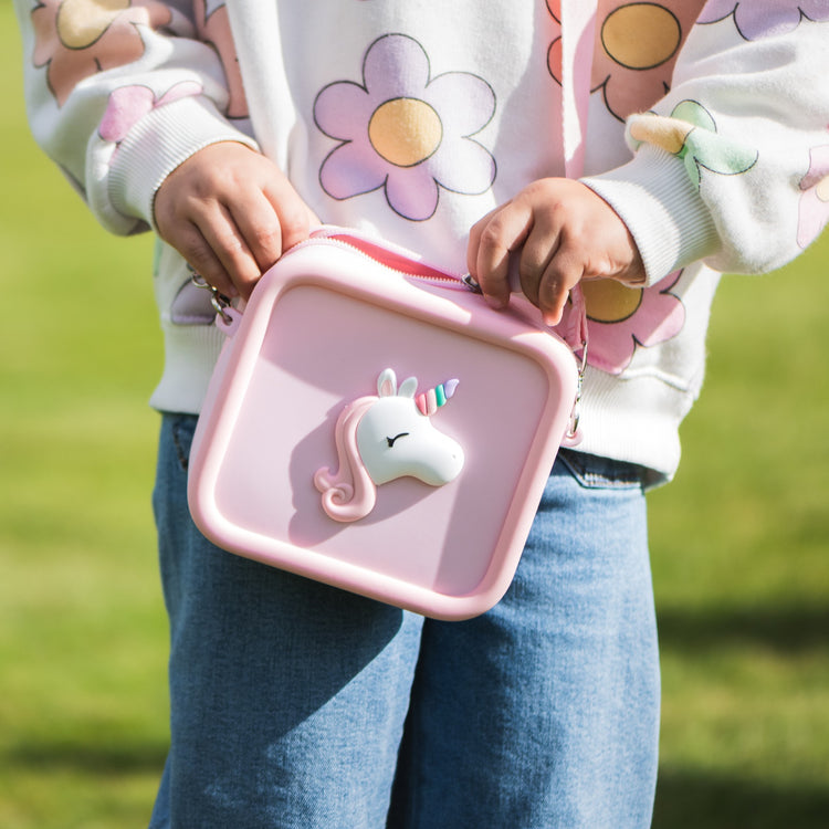 ZOO FAMILY. Τσαντάκι σιλικόνης Μονόκερος