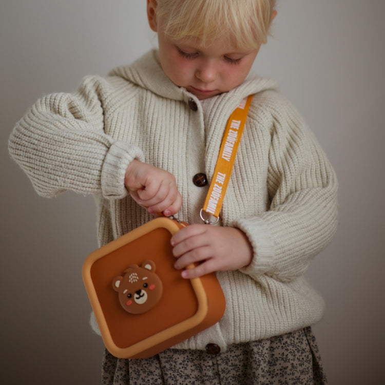 ZOO FAMILY. Τσαντάκι σιλικόνης Αρκουδάκι