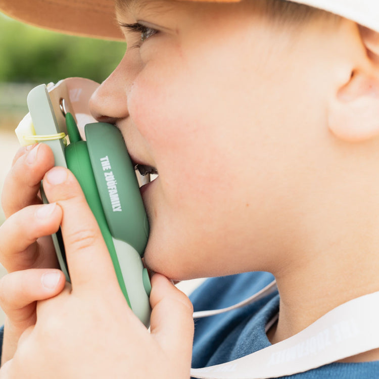 ZOO FAMILY. Σετ walkie talkie Zoo Δεινόσαυρος ροζ-πράσινο