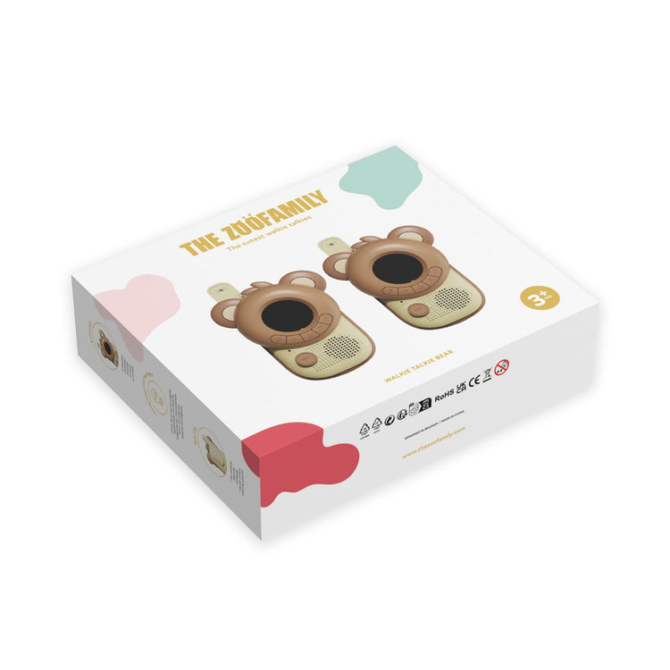 ZOO FAMILY. Zoo walkie talkie Bear