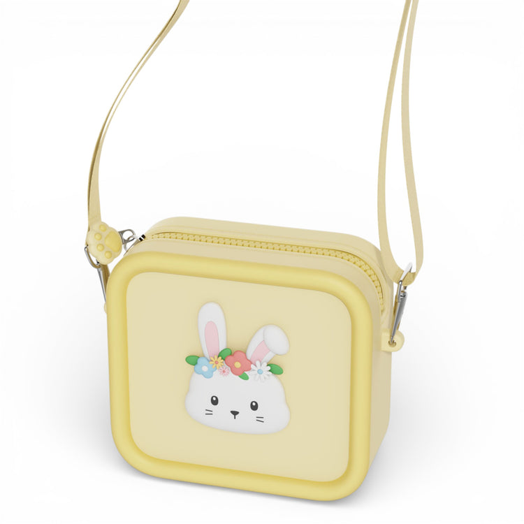 ZOO FAMILY. Silicon bag - Rabbit Flower