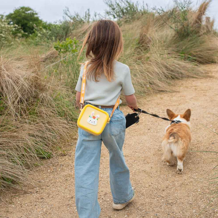 ZOO FAMILY. Silicon bag - Rabbit Flower