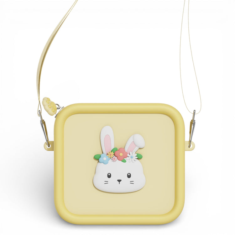 ZOO FAMILY. Silicon bag - Rabbit Flower