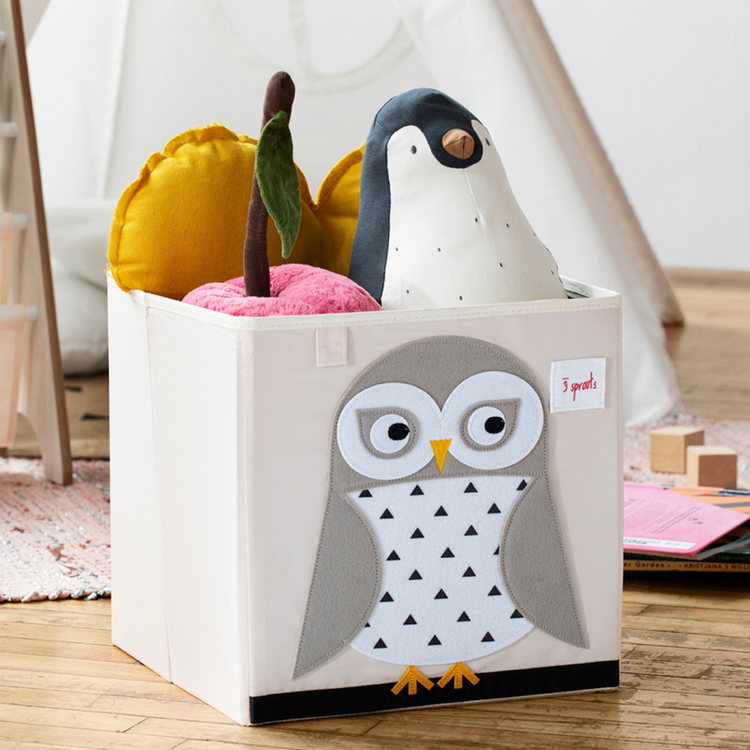 3Sprouts Storage box. Owl
