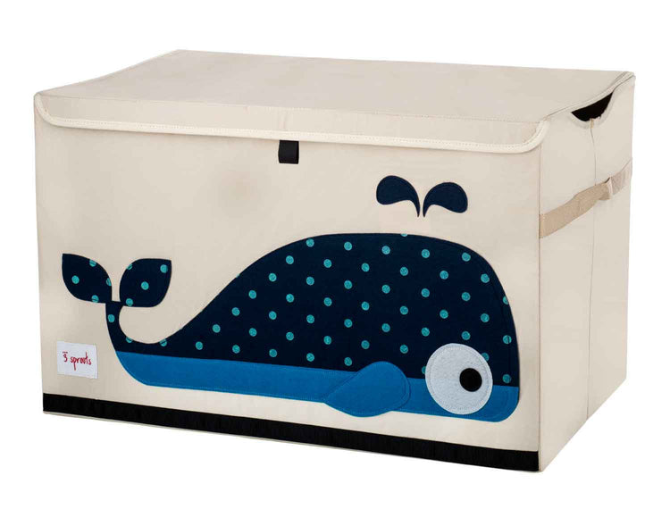 3Sprouts.  Whale toy chest