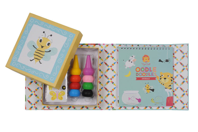 TIGER TRIBE. Oodle Doodle Crayon Set - Animals