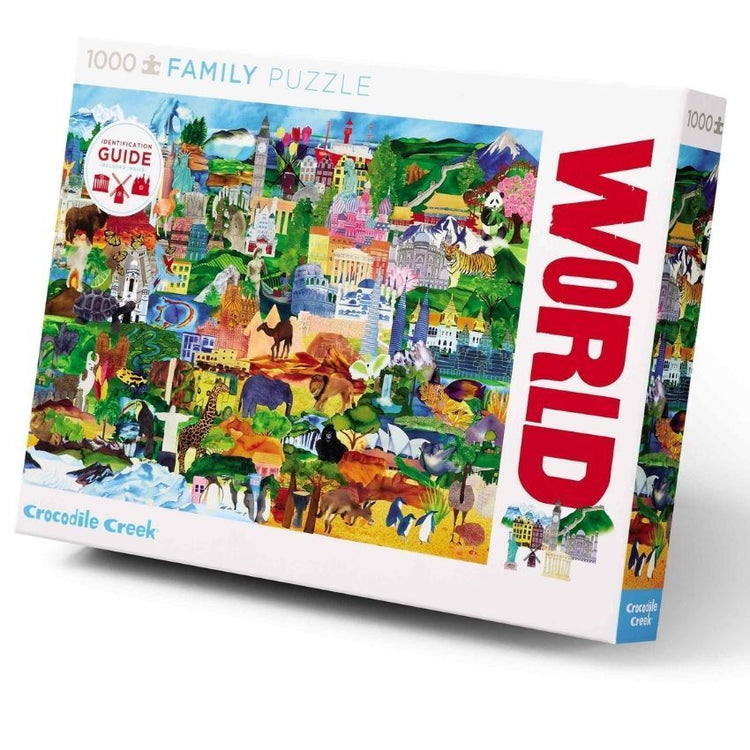 CROCODILE CREEK. 1000 pcs puzzle - World Collage