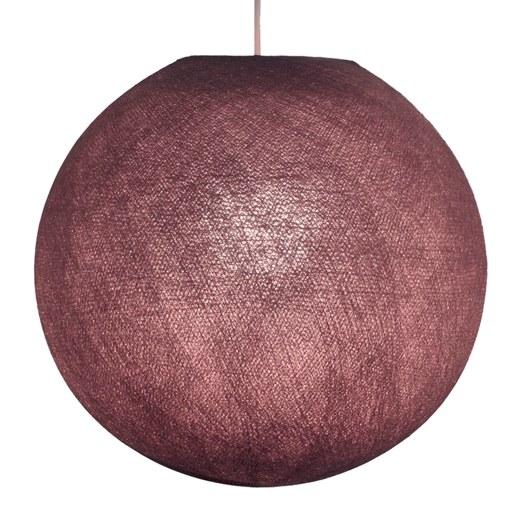 LA CASE DE COUSIN PAUL. Φωτιστικό οροφής Globe Vieux Rose M 36εκ.
