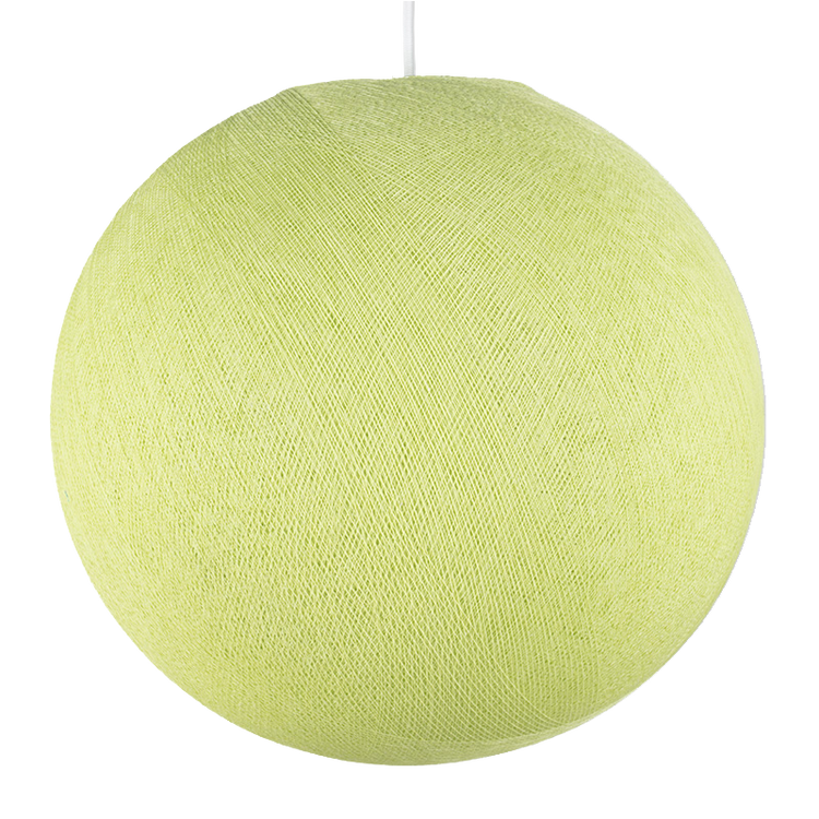 LA CASE DE COUSIN PAUL. Lampshade Globe Anis M 36 cm