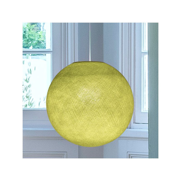 LA CASE DE COUSIN PAUL. Lampshade Globe Anis M 36 cm