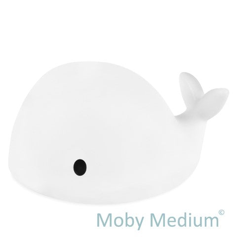 FLOW. Φωτιστικό νυχτός Φάλαινα Moby 30εκ. (λευκό)
