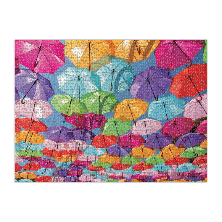 GOOD PUZZLE COMPANY, Παζλ 1000 κομματιών Rainbow Umbrellas