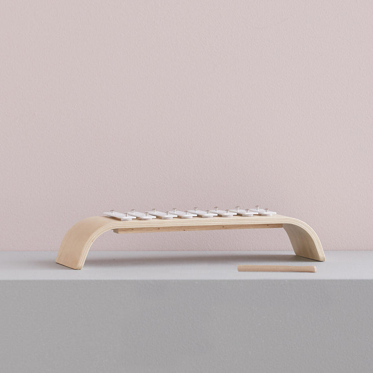 KIDS CONCEPT. Xylophone plywood (white)