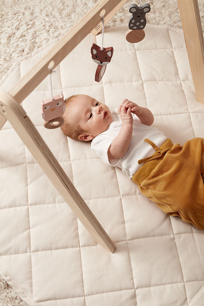 KIDS CONCEPT. Play mat off white