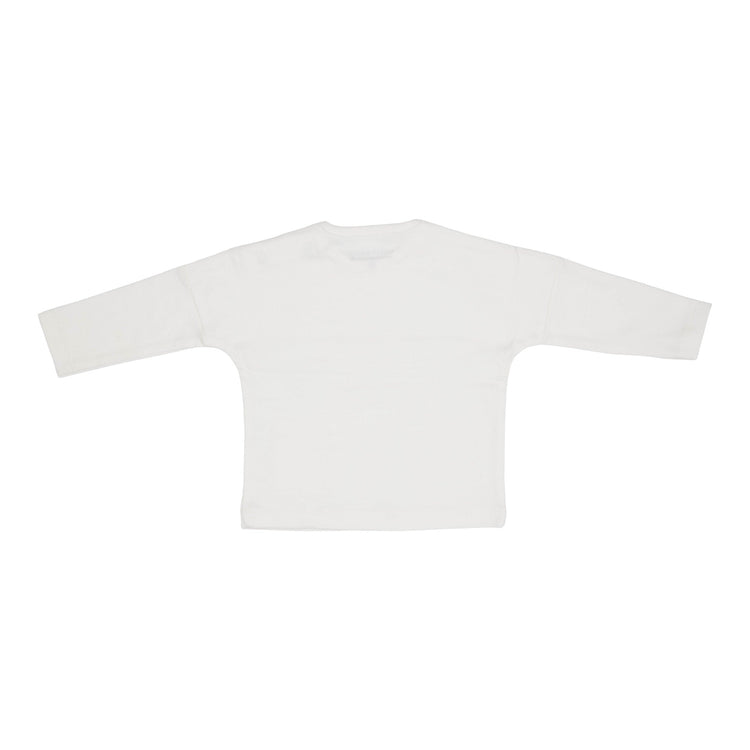 LITTLE DUTCH. Μπλουζάκι μακρυμάνικο με τσέπη Soft White