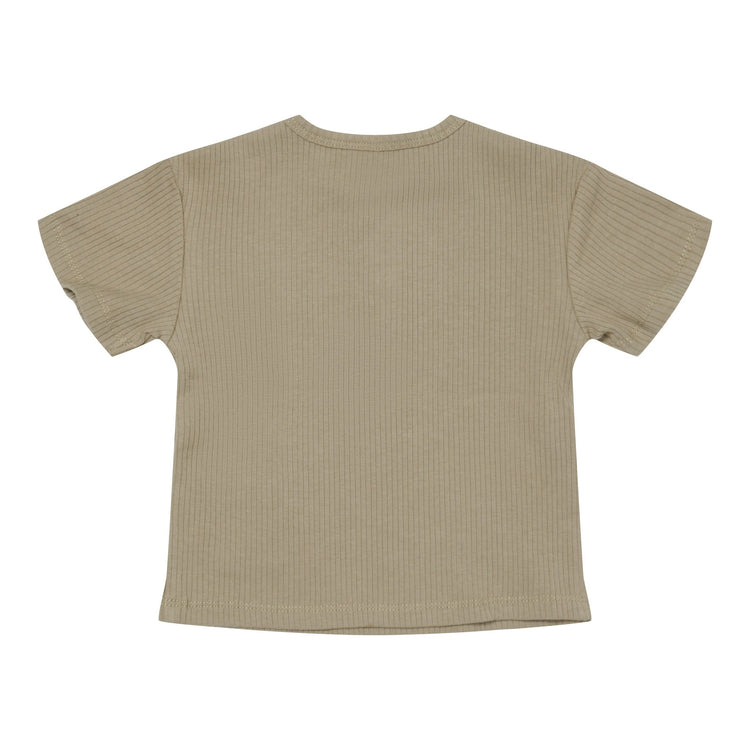 LITTLE DUTCH. T-shirt short sleeves Olive - 62