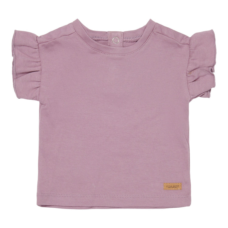 LITTLE DUTCH. T-shirt short sleeves Mauve - 74