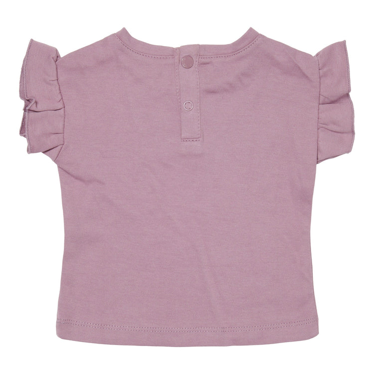 LITTLE DUTCH. T-shirt short sleeves Mauve - 74