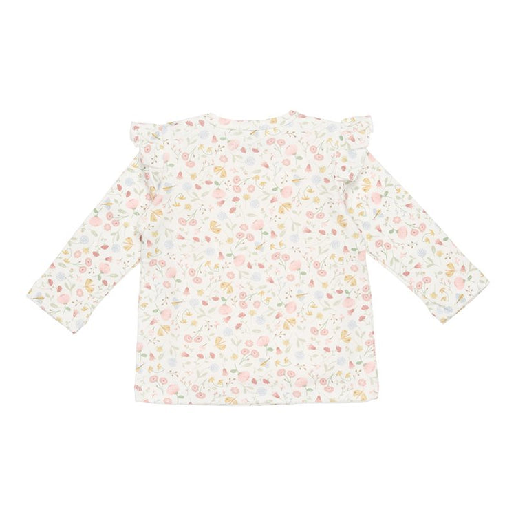 LITTLE DUTCH. T-shirt long sleeves Flowers & Butterflies - 50/56