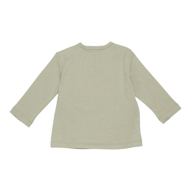 LITTLE DUTCH. T-shirt long sleeves Seagull Olive - 80