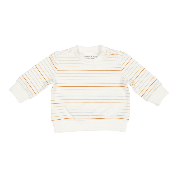 LITTLE DUTCH. Thin-striped sweater Vintage Sunny Stripes