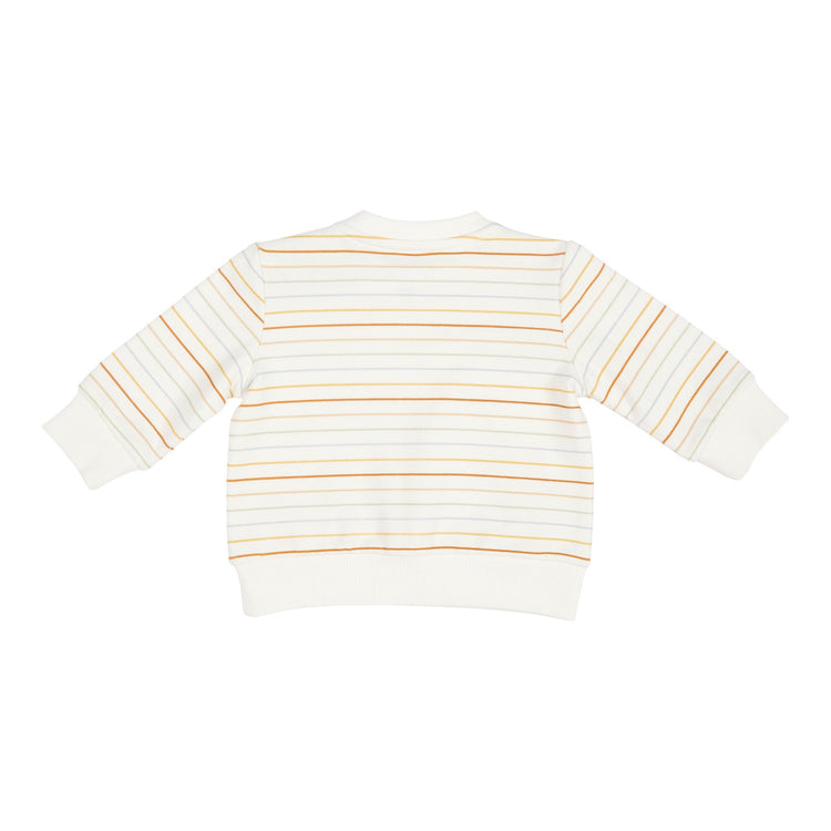 LITTLE DUTCH. Thin-striped sweater Vintage Sunny Stripes