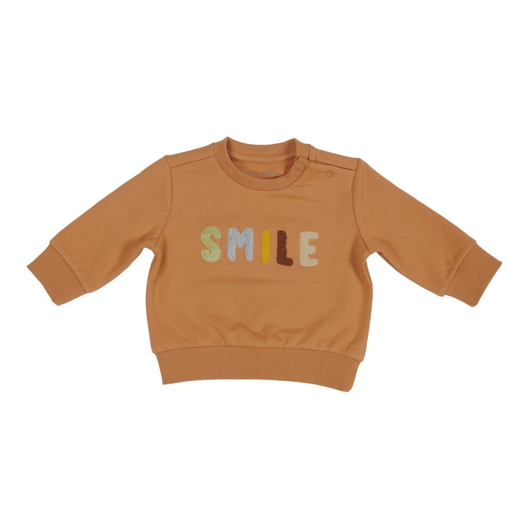 LITTLE DUTCH. Sweater Smile Almond