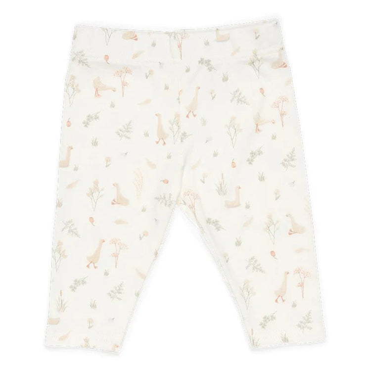 LITTLE DUTCH. Trousers Little Goose White - 50/56