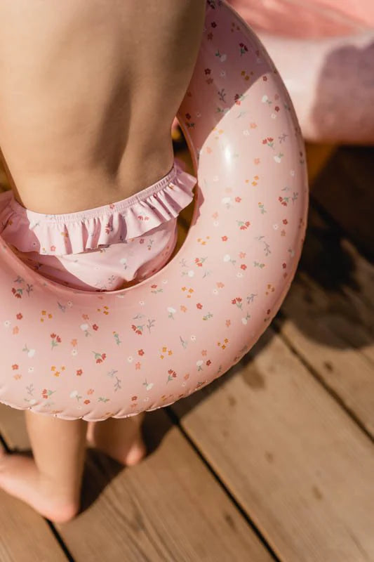 LITTLE DUTCH. Swim pants ruffles Litte Pink Flowers - 62/68