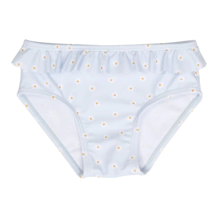 LITTLE DUTCH. Swim pants ruffles Daisies Blue - 74/80