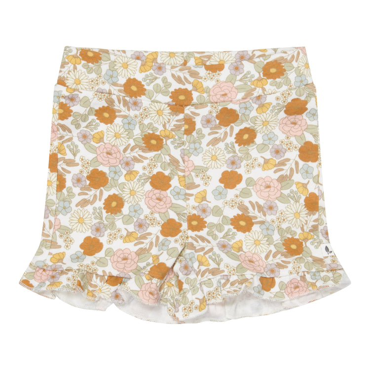 LITTLE DUTCH. Short trousers with ruffles Vintage Little Flowers