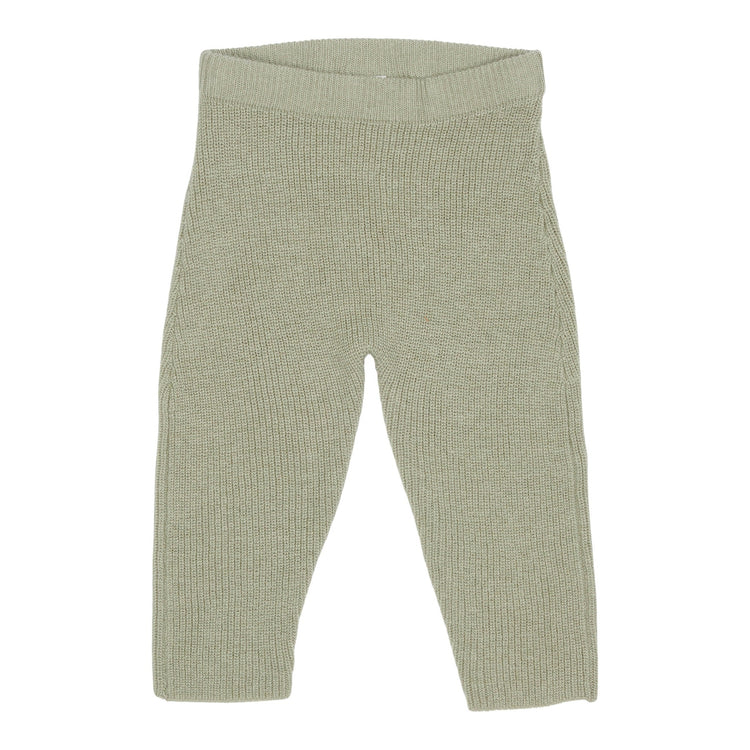 LITTLE DUTCH. Knitted leggings Green - 68