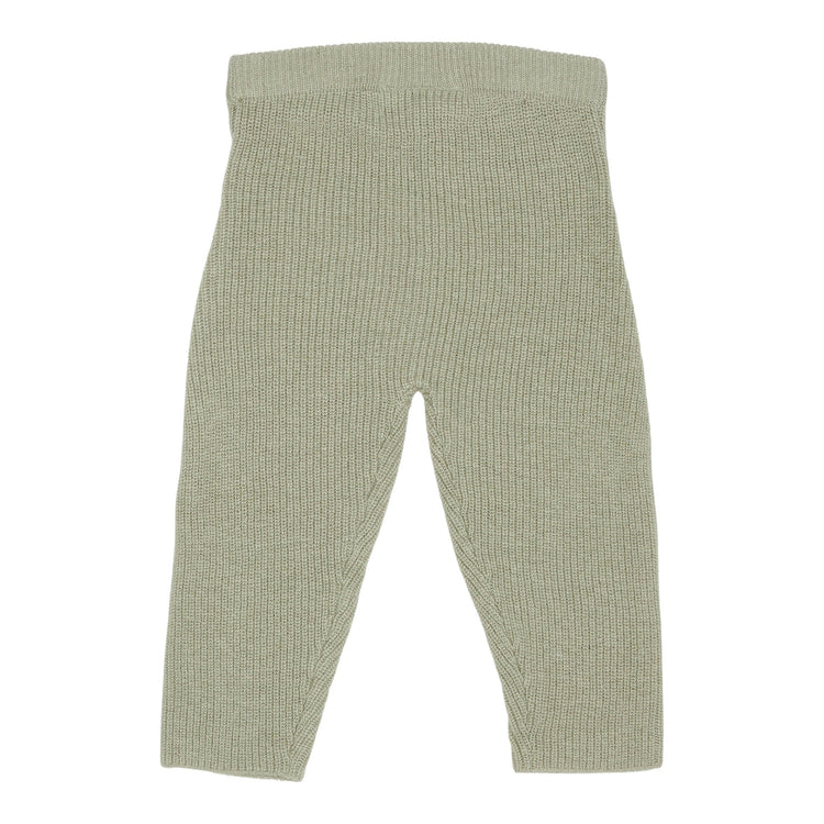 LITTLE DUTCH. Knitted leggings Green - 68