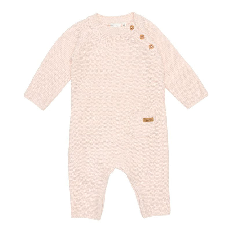LITTLE DUTCH. Knitted one-piece suit Pink - 50/56