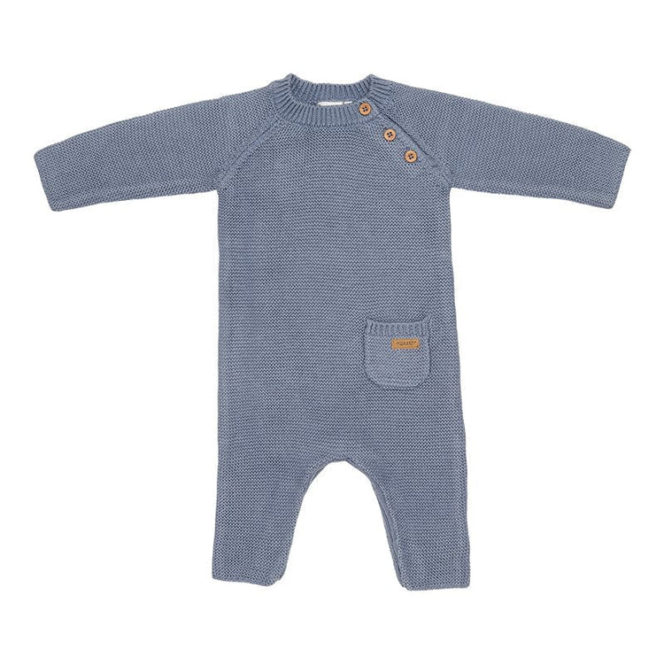 LITTLE DUTCH. Knitted one-piece suit Blue - Νο 80