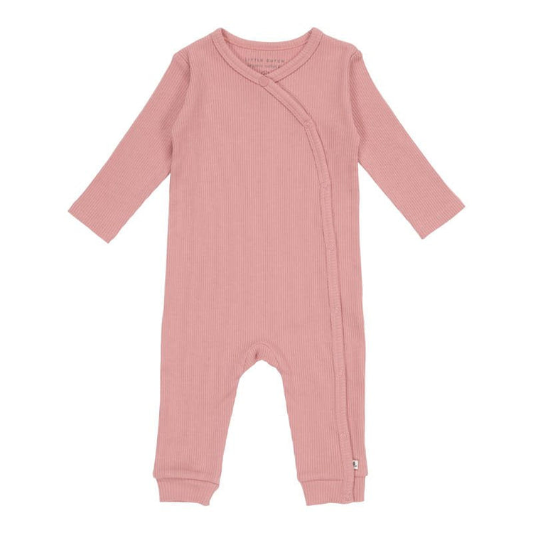 LITTLE DUTCH. Ολόσωμο φορμάκι Rib Vintage Pink - Νο 62/68