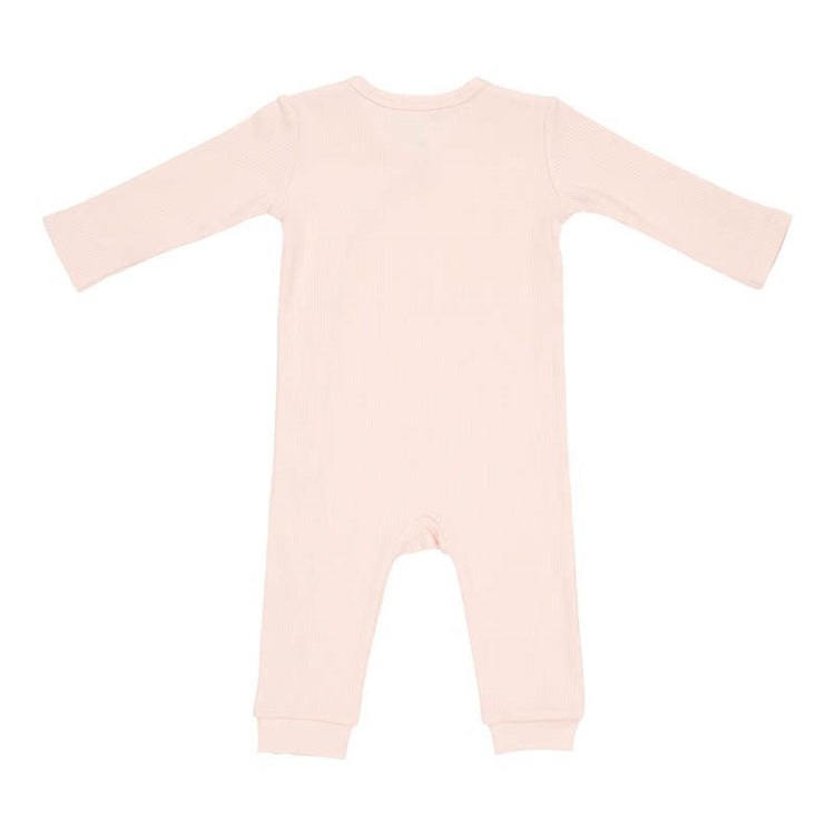 LITTLE DUTCH. One-piece wrap suit Rib Pink- No 86/92