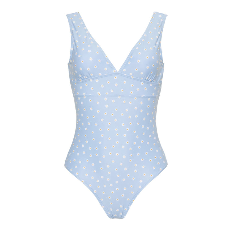 LITTLE DUTCH. Bathsuit ladies Daisies Blue - 38