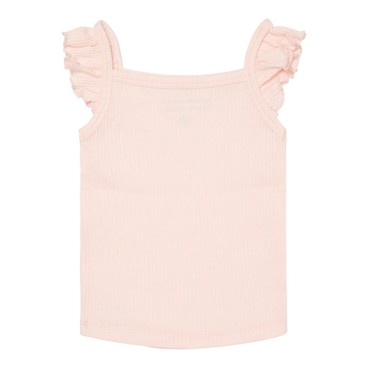 LITTLE DUTCH. Singlet with frills Pink