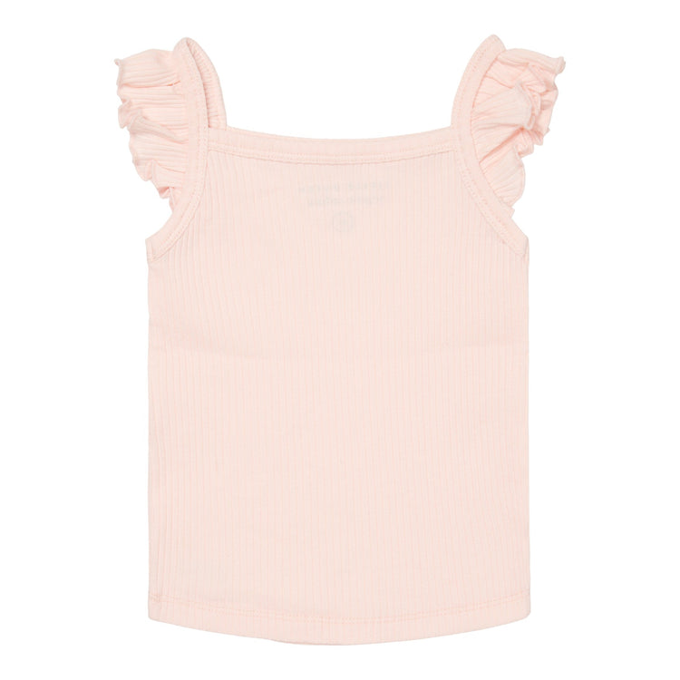 LITTLE DUTCH. Singlet with frills Pink - 62