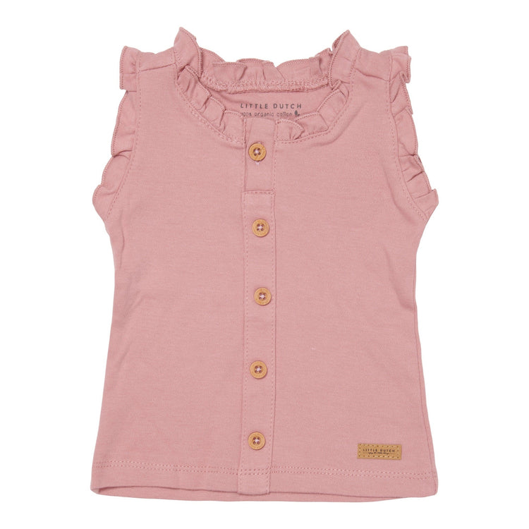 LITTLE DUTCH. Singlet Vintage Pink - 74