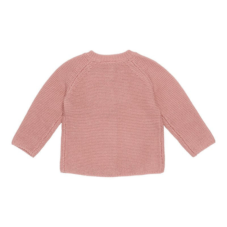 LITTLE DUTCH. Πλεκτή ζακέτα Vintage Pink - Νο50/56