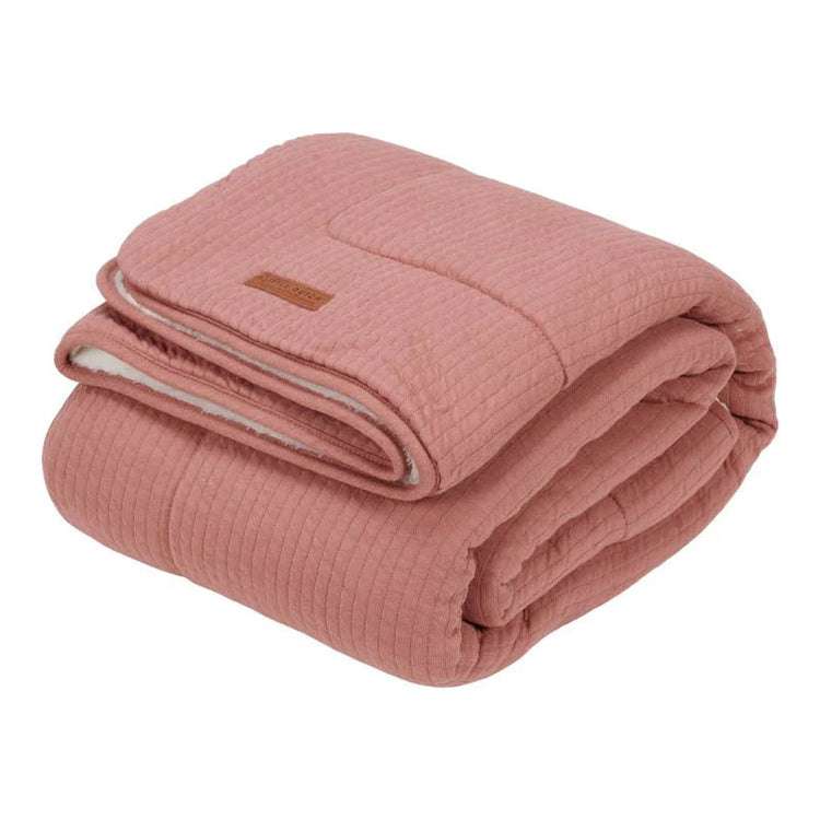 LITTLE DUTCH. Bassinet blanket Pure Pink Blush