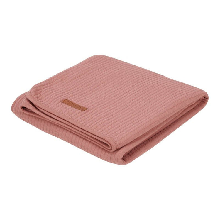 LITTLE DUTCH. Bassinet summer blanket Pure Pink Blush