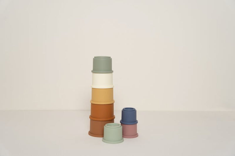 LITTLE DUTCH. Stacking Cups Vintage