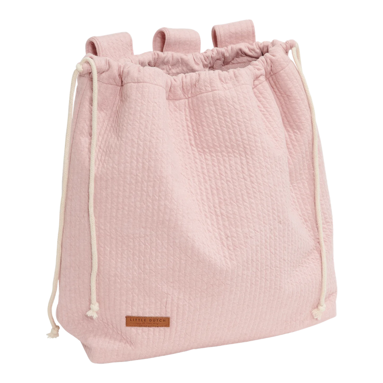 LITTLE DUTCH. Playpen toy bag Pure Pink