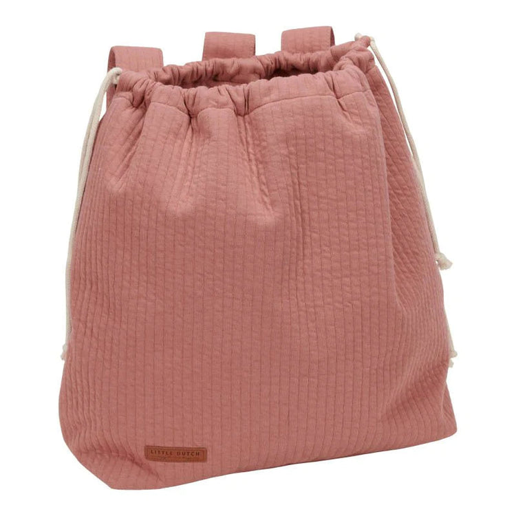 LITTLE DUTCH. Playpen toy bag Pure Pink Blush